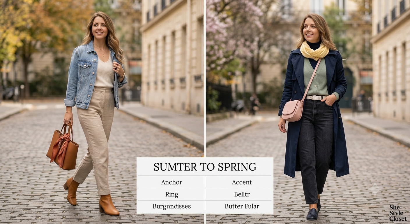 Mastering Seasonal Transitions: How to Style Your Wardrobe Between Seasons color plays a huge role in how seasonal an outfit feels