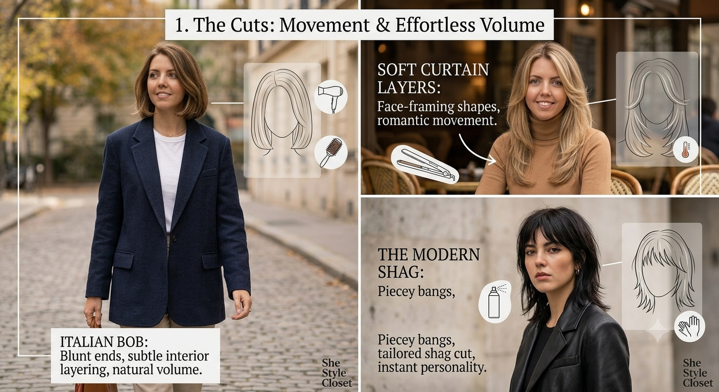 Hair Trends 2026: The Effortless Cuts, Colors, and Styles Dominating the Season the cuts movement & effortless volume